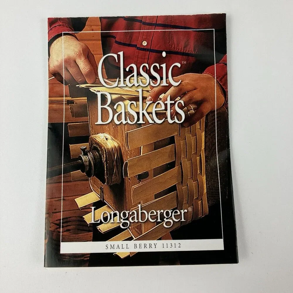Longaberger Small Berry Basket 2000 | Signed /w Liner Dresden Tour VTG (11312)